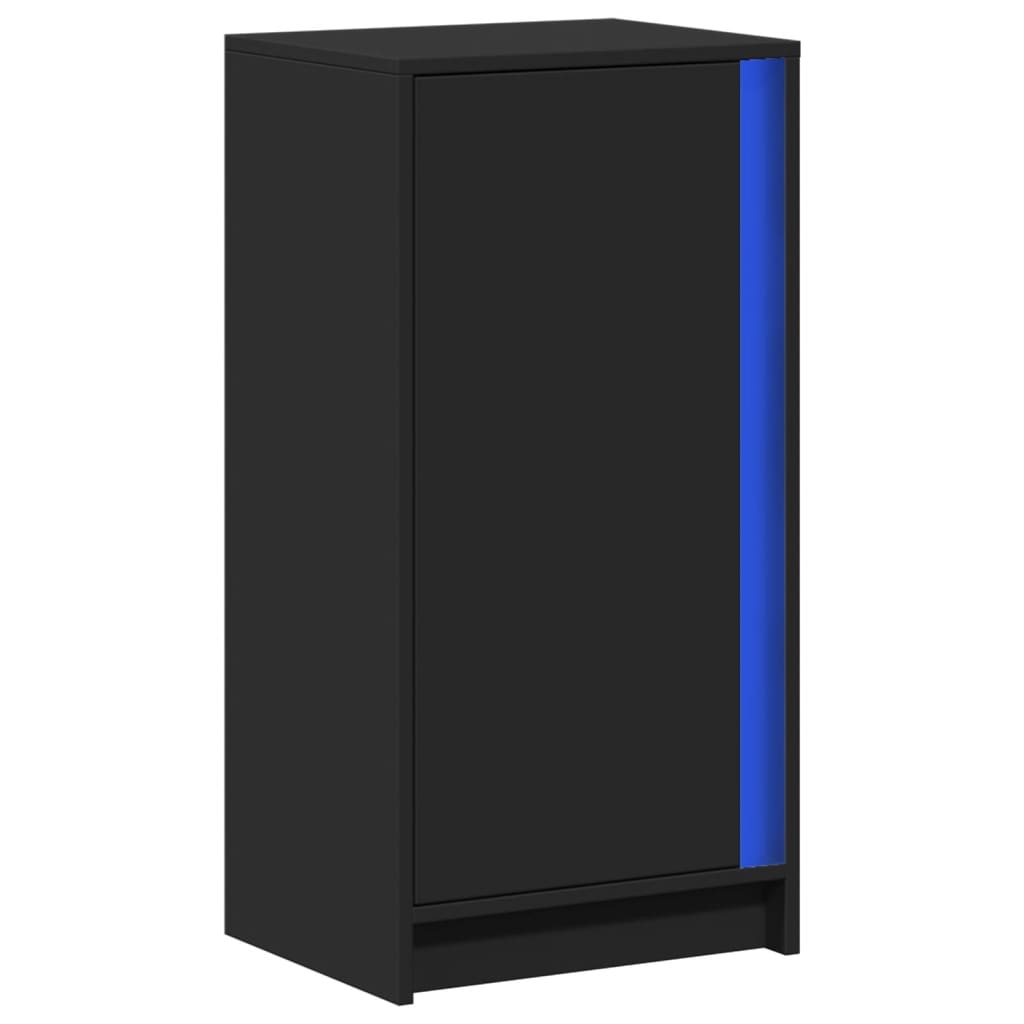 Sideboard With Led 42.5X34X85 Cm Engineered Wood