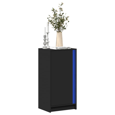 Sideboard With Led 42.5X34X85 Cm Engineered Wood