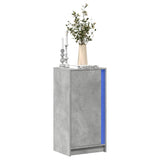 Sideboard With Led 42.5X34X85 Cm Engineered Wood