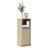 Sideboard With Led 72X34X100 Cm Engineered Wood