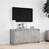 Tv Cabinet With Led 100X34X50 Cm Engineered Wood