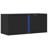 Tv Wall Cabinet With Led Lights 80X31X35 Cm