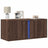 Tv Wall Cabinet With Led Lights 80X31X35 Cm