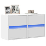 Tv Wall Cabinet With Led 180X31X45 Cm