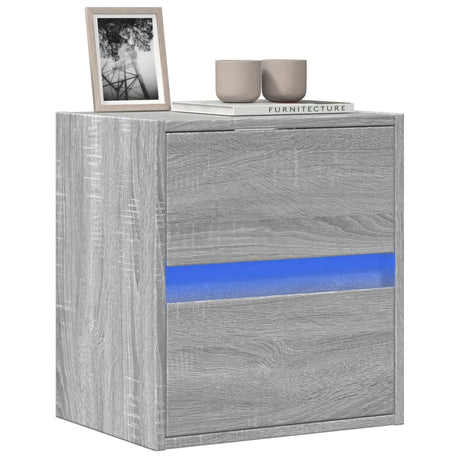 Tv Wall Cabinet With Led 180X31X45 Cm