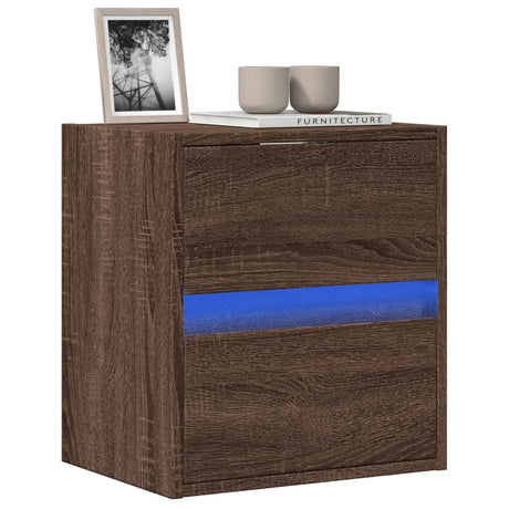 Tv Wall Cabinet With Led 180X31X45 Cm