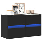Tv Wall Cabinet With Led 180X31X45 Cm