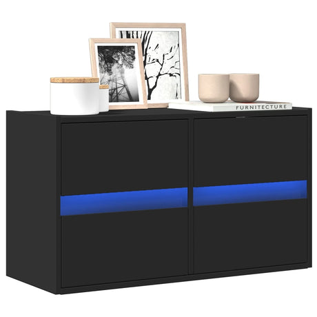 Tv Wall Cabinet With Led 180X31X45 Cm
