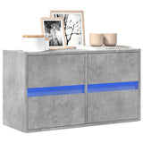 Tv Wall Cabinet With Led 180X31X45 Cm