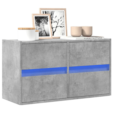 Tv Wall Cabinet With Led 180X31X45 Cm