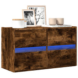 Tv Wall Cabinet With Led 180X31X45 Cm
