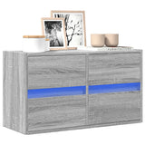 Tv Wall Cabinet With Led 180X31X45 Cm