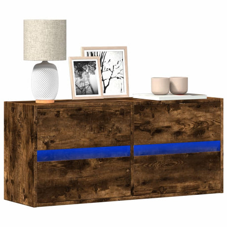 Tv Wall Cabinet With Led 180X31X45 Cm