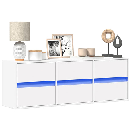 Tv Wall Cabinet With Led 180X31X45 Cm