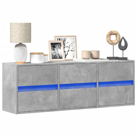 Tv Wall Cabinet With Led 180X31X45 Cm