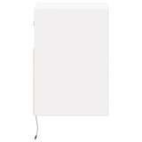 Tv Wall Cabinets With Led Lights 2 Pcs 41X31X45 Cm