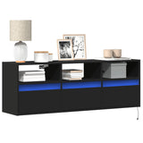 Tv Wall Cabinets With Led Lights 2 Pcs 41X31X45 Cm