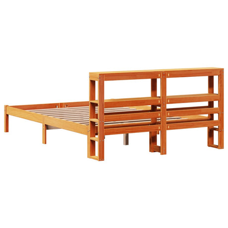 Bed Frame With Headboard Without Mattress Wax Small Double
