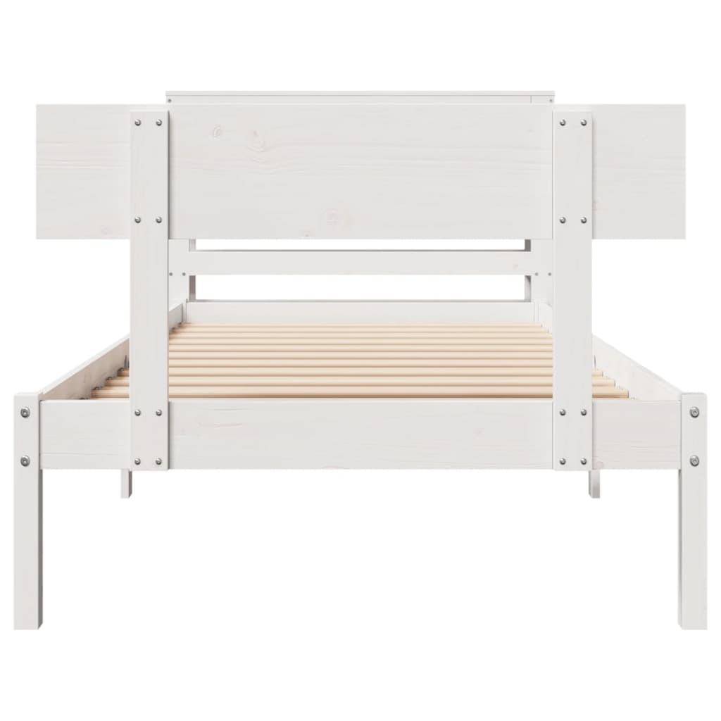Bed Frame Without Mattress Solid Wood Pine