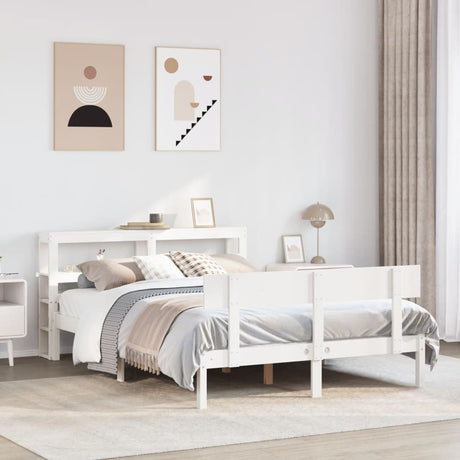 Bed Frame Without Mattress Solid Wood Pine