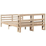 Bed Frame Without Mattress Solid Wood Pine