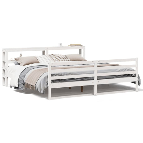 Bed Frame Without Mattress Solid Wood Pine