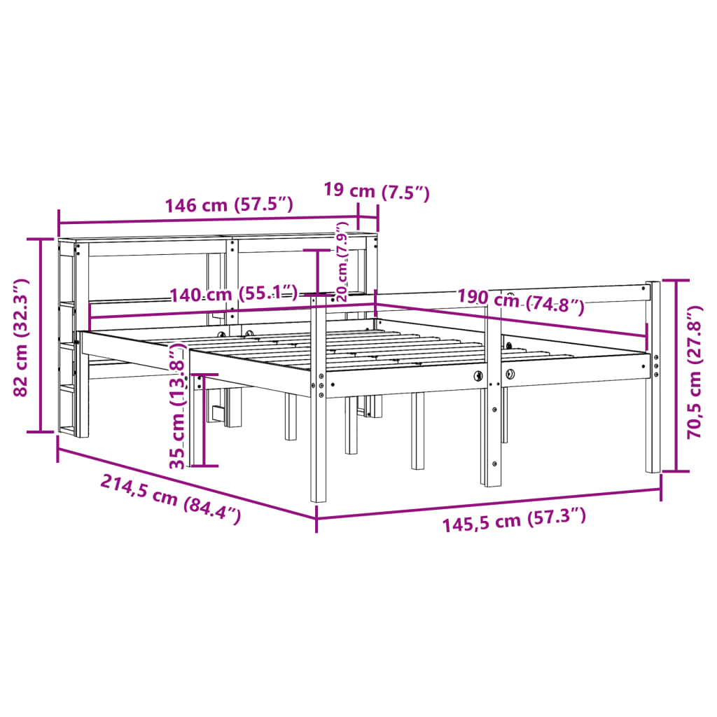 Senior Bed With Headboard Without Mattress