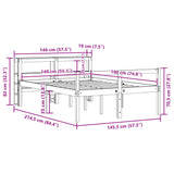 Senior Bed With Headboard Without Mattress