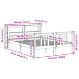 Bed Frame With Headboard Without Mattress