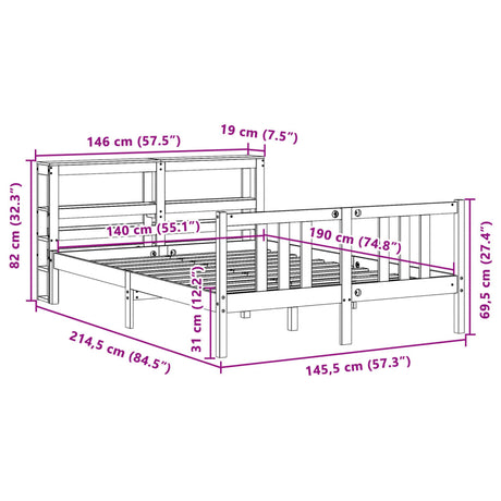 Bed Frame With Headboard Without Mattress
