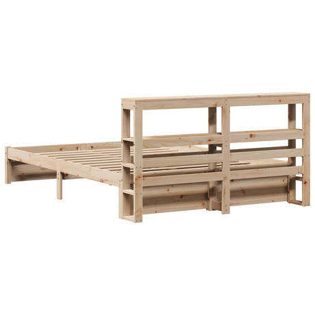 Bed Frame With Headboard Without Mattress Double