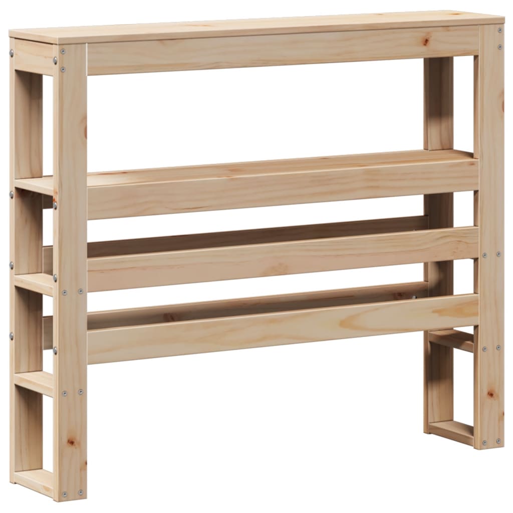 Bed Frame With Headboard Without Mattress 75X190 Cm Small Single