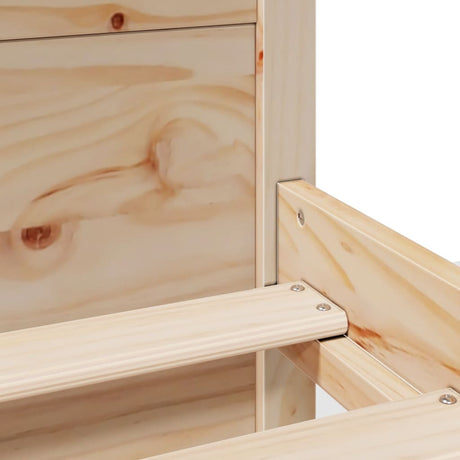 Bed Frame With Headboard Without Mattress 120X200 Cm