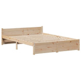 Bed Frame With Headboard Without Mattress 150X200 Cm King Size