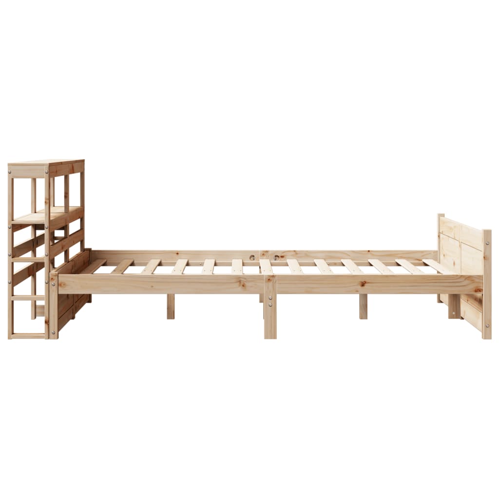Bed Frame With Headboard Without Mattress 150X200 Cm King Size