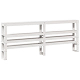 Bed Frame With Headboard Without Mattress White 150X200 Cm King Size