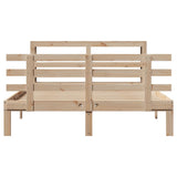Bed Frame With Headboard Without Mattress 120X200 Cm