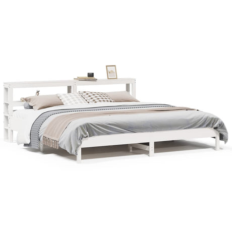 Bed Frame Without Mattress Solid Wood Pine