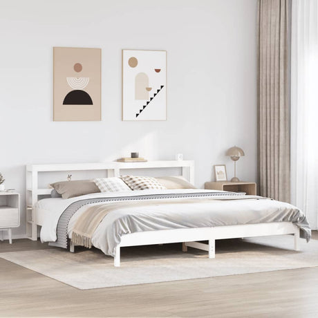 Bed Frame Without Mattress Solid Wood Pine