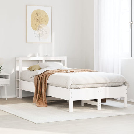 Bed Frame Without Mattress Solid Wood Pine