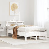 Bed Frame Without Mattress Solid Wood Pine