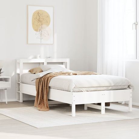 Bed Frame Without Mattress Solid Wood Pine