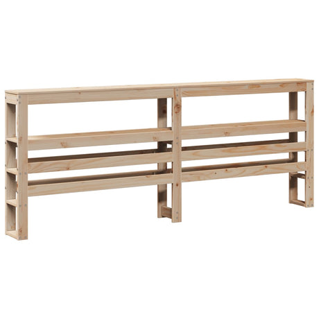 Bed Frame Without Mattress Solid Wood Pine