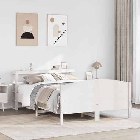 Bed Frame Without Mattress Super King Solid Wood Pine