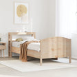 Bed Frame Without Mattress Super King Solid Wood Pine