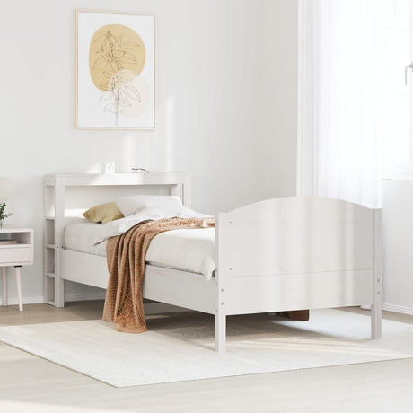 Bed Frame Without Mattress Super King Solid Wood Pine
