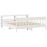 Bed Frame Without Mattress Solid Wood Pine