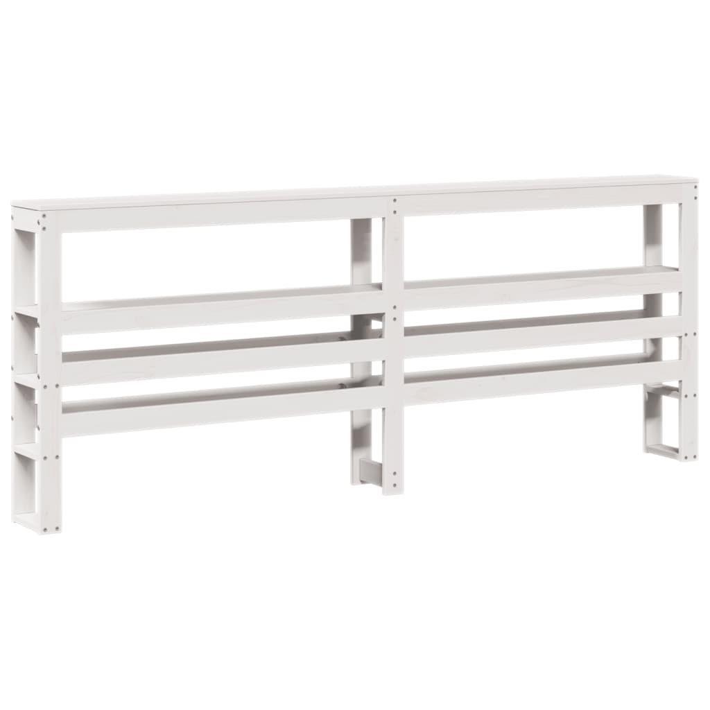 Bed Frame Without Mattress Solid Wood Pine