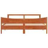 Bed Frame With Headboard Solid Wood Pine