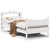 Bed Frame With Headboard Solid Wood Pine